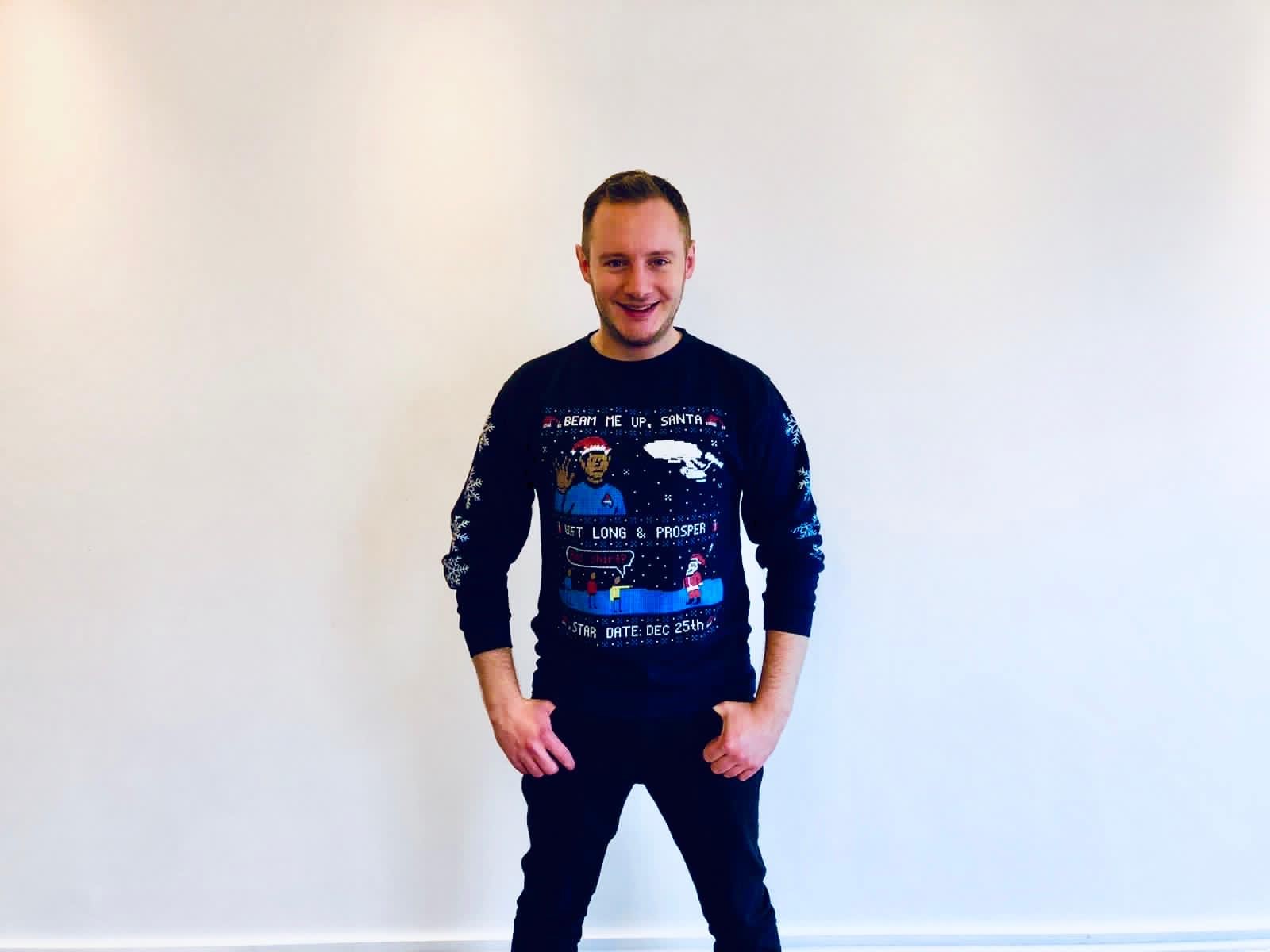 Christmas Jumper Day - Tommy Gilchrist