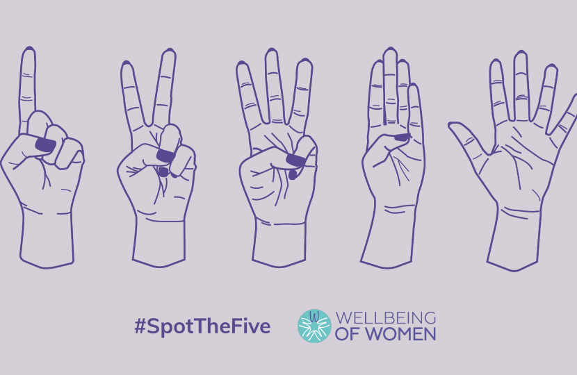 #SpotTheFive Campaign - Wellbeing of Women