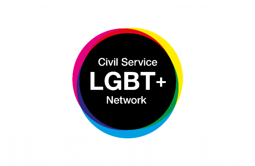 Civil Service LGBT+ Network Logo