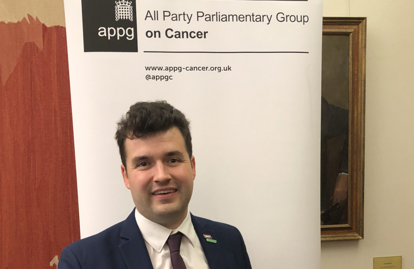 Elliot at the APPG Meeting