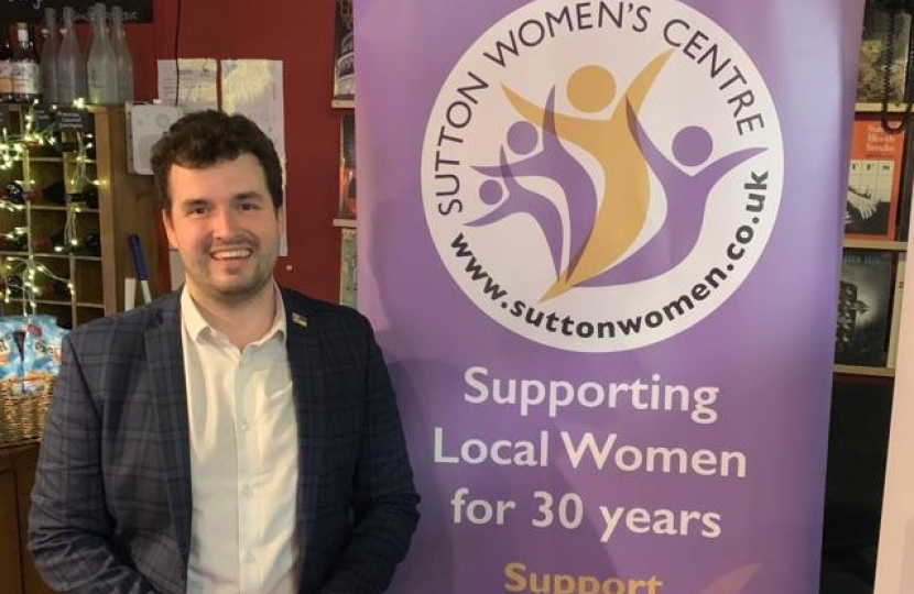 Elliot at the Women's Cente International Menopause Day event