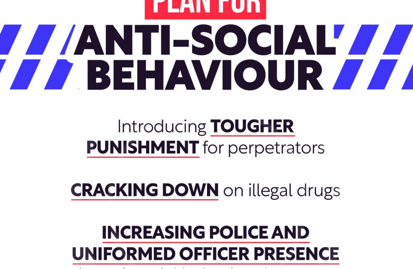 Plan to crack down on anti-social behaviour
