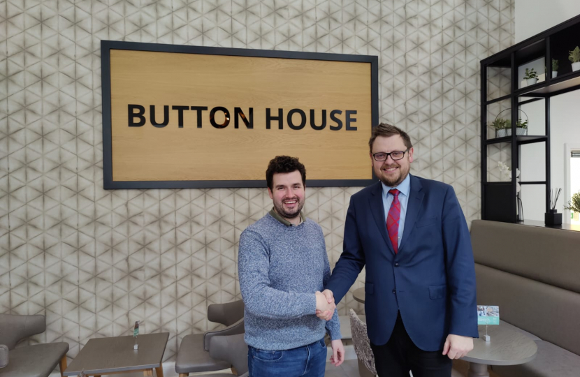Meeting the Button House Management team