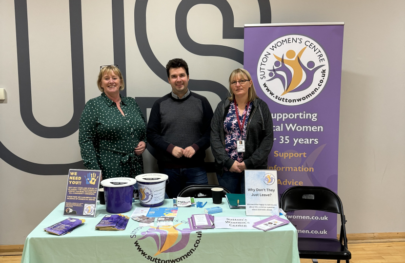 Image of Sutton Women's Centre stall 