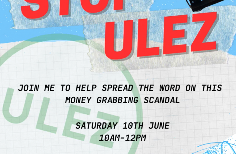 Join me at my Stop ULEZ Action Day!