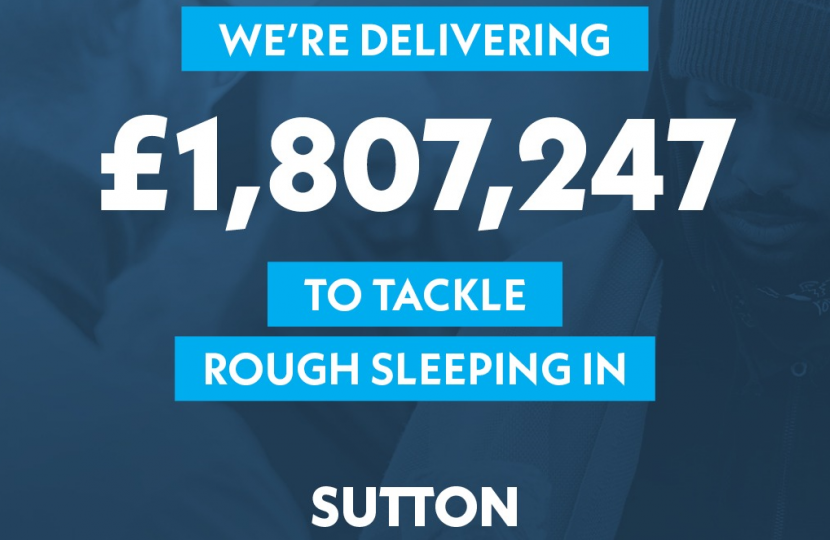 Government is delivering £1.8 million-plus in funding to prevent homelessness