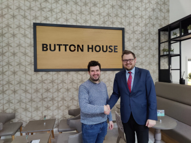 Meeting the Button House Management team