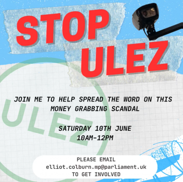 Join me at my Stop ULEZ Action Day!